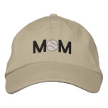 Baseball Mom Embroidered Hat