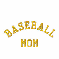 BASEBALL MOM Embroidered HOODIE embroidered shirts