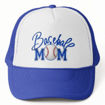 Baseball Mom Trucker Hat