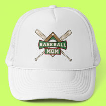 Baseball Mom hats by sports_tshirts Baseball Mom hats