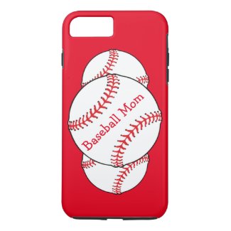 Baseball Mom iPhone 7 Plus Case