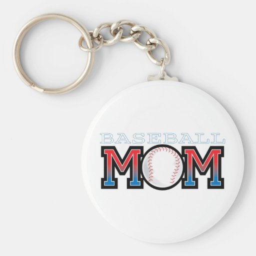 Baseball Mom Key Chains