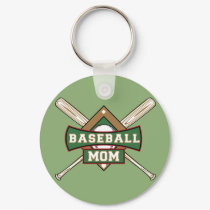 Baseball Mom keychain