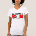 Baseball Mom Ladies AA Reversible Sheer Top t-shirts
