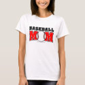 Baseball Mom Ladies Baby Doll (Fitted) t-shirts by screwballgraphics Baseball Mom Ladies Baby Doll (Fitted) t-shirts