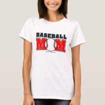 Baseball Mom Ladies Baby Doll (Fitted) t-shirts by screwballgraphics Baseball Mom Ladies Baby Doll (Fitted) t-shirts