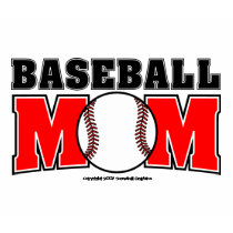 Baseball Mom Ladies Ringer T-Shirt by screwballgraphics Baseball Mom Ladies Ringer T-Shirt