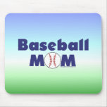 Baseball Mom Mouse Pads