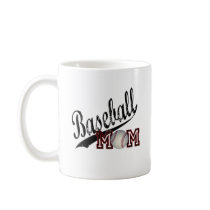 Baseball Mom Coffee Mugs