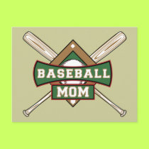 Baseball Mom postcards by sports_tshirts Baseball Mom postcards