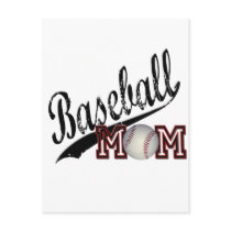 Baseball Mom Post Card