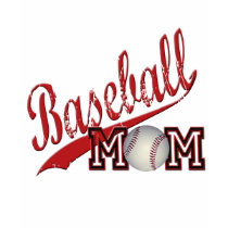 Baseball Mom Red Shirts