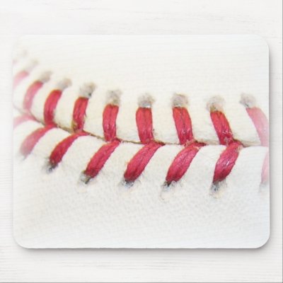Baseball Mousepad by gfrbf3761