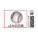 baseball name stamp