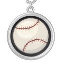 Baseball necklace