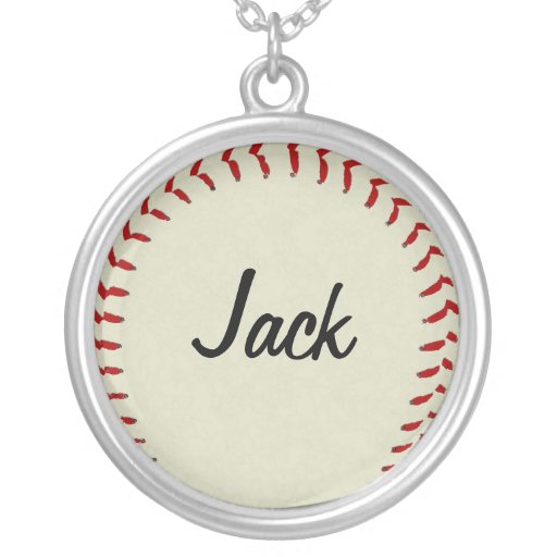 Baseball Necklace