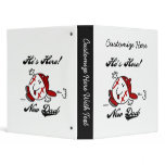 Baseball New Dad T-shirts and Gifts Binders