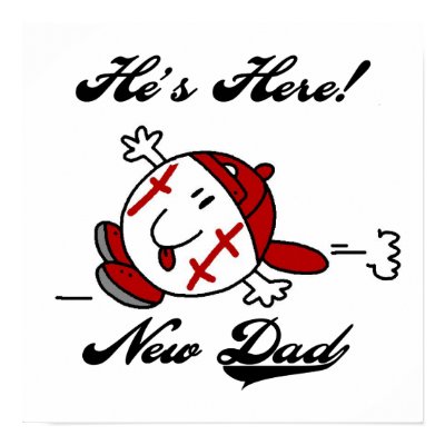 Baseball New Dad T-shirts and Gifts Posters by familymembers