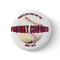 BASEBALL-NO PLACE LIKE THE FRIENDLY CONFINES buttons