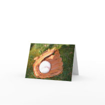 Baseball Notecard