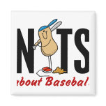 Baseball Nut 2 Fridge Magnet