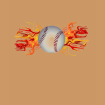 Baseball on Fire t-shirts