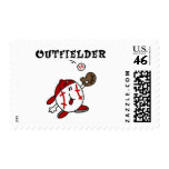 Baseball Outfielder Tshirts and Gifts Postage