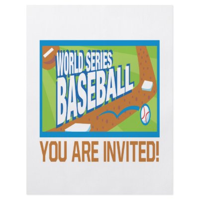 Baseball Party Flyer by SportsArena