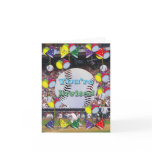 Baseball Party Invitation Card