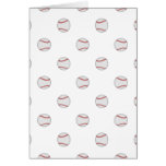 Baseball Pattern: Greeting Cards