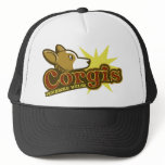 Baseball Pembroke Welsh Corgis Logo Trucker Hats