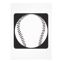 Baseball Personalized Announcements