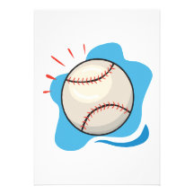 Baseball Personalized Invitation