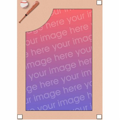 Baseball Photoframe Photo Sculpture Zazzle_photosculpture
