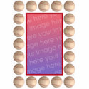 Baseball Photoframe photosculpture