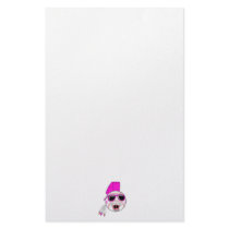 baseball pink girl punk vector design graphic stationery