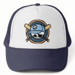 Baseball Pirate -Boys Trucker Hats