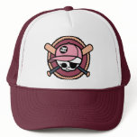 Baseball Pirate -Girls Trucker Hats
