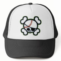 Baseball Pirate -kids Hats