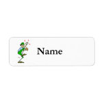 Baseball Pitcher Custom Return Address Labels
