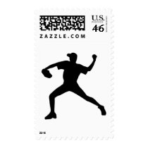 Baseball - Pitcher postage