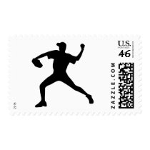 Baseball - Pitcher postage