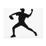 Baseball - Pitcher Postcard