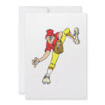 baseball pitcher windup custom invites