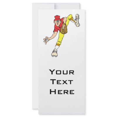 baseball pitcher windup rack cards by sports_shop
