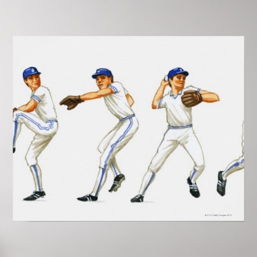 baseball-pitching-technique-multiple-image-print-zazzle