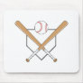 Baseball Plate Logo Mouse Pad