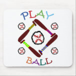 Baseball Play Ball Mousepad mousepads