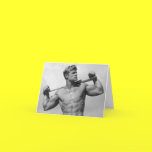 Baseball Player Notecard