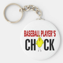 BASEBALL PLAYER’S CHICK KEY CHAIN